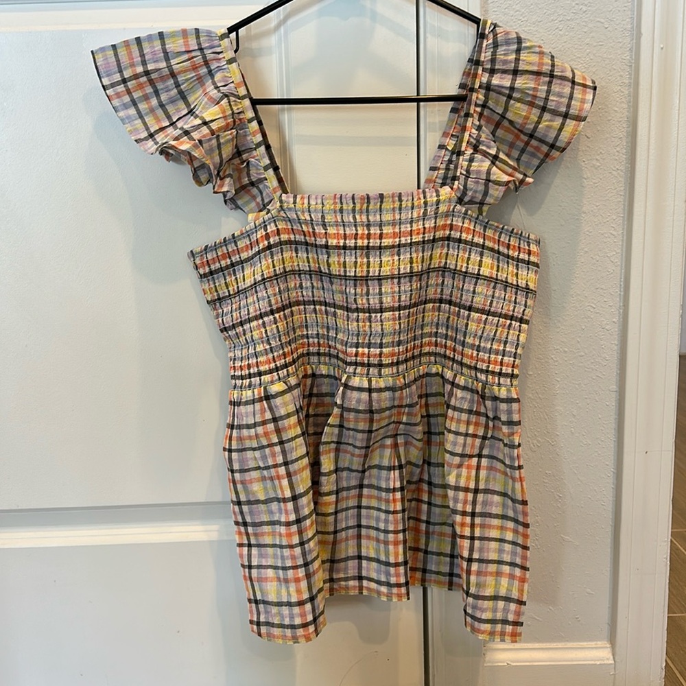 NWT Loft Flutter Sleeve Tank. Size Small. Never worn. Smoke free home